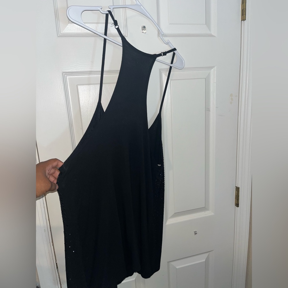 LB Sparkle Rhinestone Racerback Tank Sz 14/16 - Picture 7 of 7